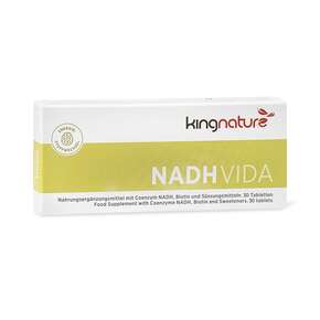 KINGNATURE NADH Vida Tabl 20 mg 30 Stk, A-Nr.: 4765840 - 01