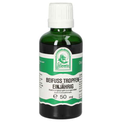 Sie sehen eine Packung BEIFUSS EINJAEHRIG TROPFEN 100 ML, Produktbild: 01 BEIFUSS EINJAEHRIG TROPFEN 100 ML, A-Nr.: 5646020 - 01