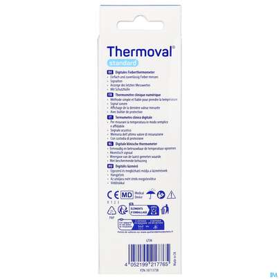 Thermometer-fieber Digital Thermoval Standard Alt 1st, A-Nr.: 4279631 - 08