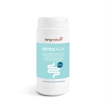 kingnature Detoxalin® ist ein natürliches Medizinprodukt, A-Nr.: 6040029 - 01