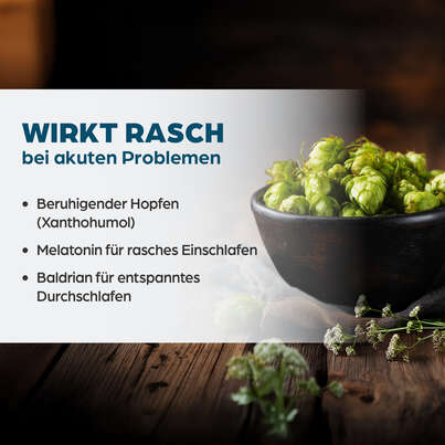 Sie sehen eine Packung Dr. Böhm Ein- & Durchschlaf akut, Produktbild: 03 Dr. Böhm Ein- & Durchschlaf akut, A-Nr.: 5838972 - 03