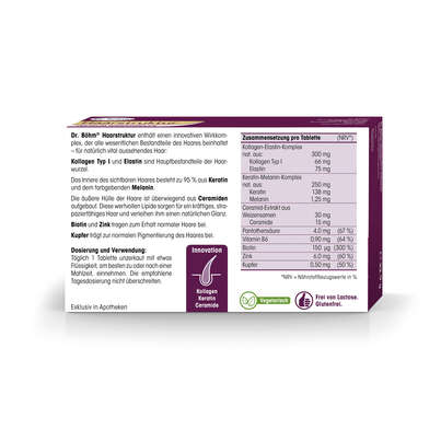Sie sehen eine Packung Dr. Böhm Haarstruktur Premium Wirkkomplex, Produktbild: 07 Dr. Böhm Haarstruktur Premium Wirkkomplex, A-Nr.: 6028146 - 07