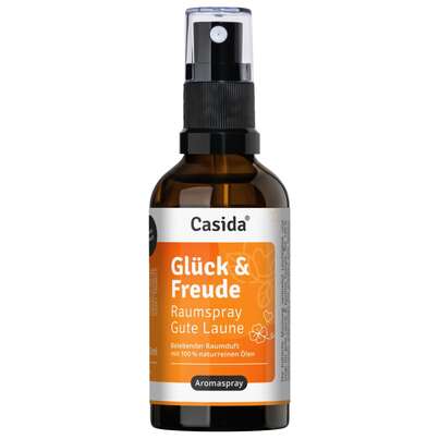 Sie sehen eine Packung Glück & Freude Raumspray - Gute Laune, Produktbild: 01 Glück & Freude Raumspray - Gute Laune, A-Nr.: 6006676 - 01