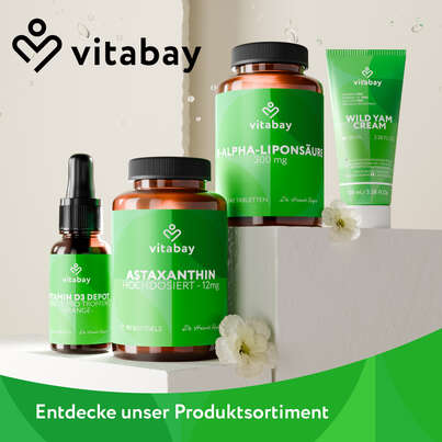 Sie sehen eine Packung Vitabay OPC Traubenkernextrakt Hochdosiert - 1000 MG, Produktbild: 08 Vitabay OPC Traubenkernextrakt Hochdosiert - 1000 MG, A-Nr.: 6049266 - 08