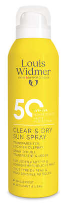 Sie sehen eine Packung Clear & Dry Spray 50, Produktbild: 01 Clear & Dry Spray 50, A-Nr.: 5898661 - 01