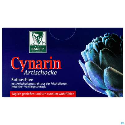Sie sehen eine Packung Baders Cynarin Artischocke Rotbusch-tee Beutel 20st, Produktbild: 02 Baders Cynarin Artischocke Rotbusch-tee Beutel 20st, A-Nr.: 2848711 - 02