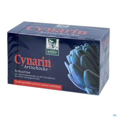 Sie sehen eine Packung Baders Cynarin Artischocke Rotbusch-tee Beutel 20st, Produktbild: 05 Baders Cynarin Artischocke Rotbusch-tee Beutel 20st, A-Nr.: 2848711 - 05
