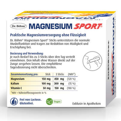 Dr. Böhm Magnesium Sport Sticks, A-Nr.: 4726627 - 06