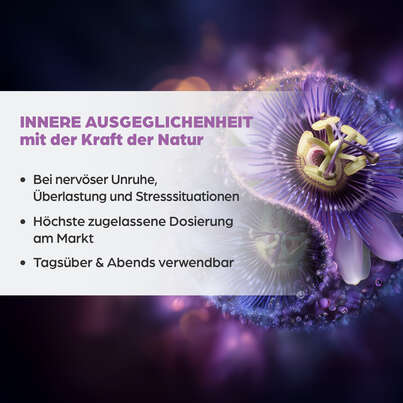 Sie sehen eine Packung Dr. Böhm Passionsblume, Produktbild: 03 Dr. Böhm Passionsblume, A-Nr.: 3516141 - 03