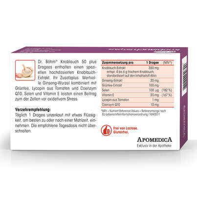 Dr. Böhm® Knoblauch 50 plus, A-Nr.: 5781284 - 06