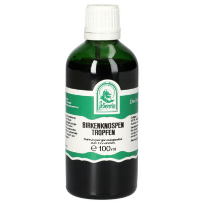 Sie sehen eine Packung BIRKENKNOSPEN TROPFEN 100 ML, Produktbild: 01 BIRKENKNOSPEN TROPFEN 100 ML, A-Nr.: 5853210 - 01