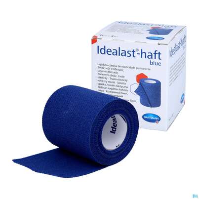 Sie sehen eine Packung Elastische Binden Idealast/haft Kohaesiv/color Blau 4mx 6cm 1st, Produktbild: 06 Elastische Binden Idealast/haft Kohaesiv/color Blau 4mx 6cm 1st, A-Nr.: 4174582 - 06