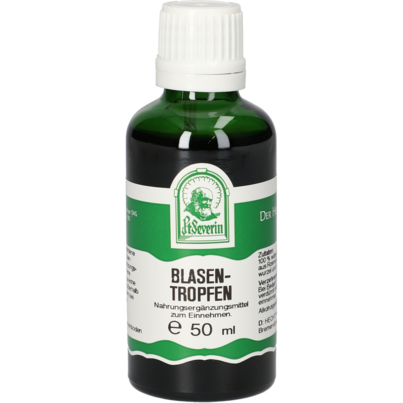 Sie sehen eine Packung BLASEN-TROPFEN 50 ML, Produktbild: 01 BLASEN-TROPFEN 50 ML, A-Nr.: 4854667 - 01