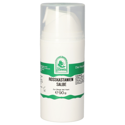 Sie sehen eine Packung ROSSKASTANIEN SALBE 90 G, Produktbild: 01 ROSSKASTANIEN SALBE 90 G, A-Nr.: 5704007 - 01