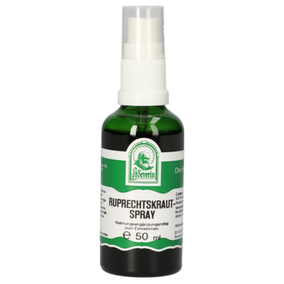 Sie sehen eine Packung RUPRECHTSKRAUT SPRAY 50 ML, Produktbild: 01 RUPRECHTSKRAUT SPRAY 50 ML, A-Nr.: 4444797 - 01