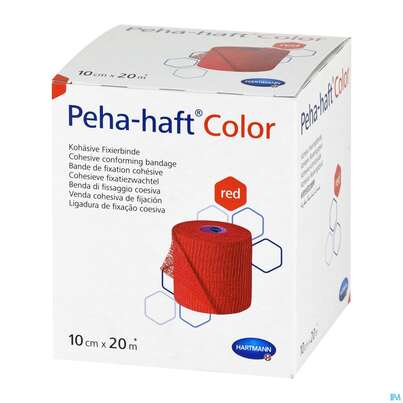 Peha-haft Color Latexfrei Red 20mx 10cm 1st, A-Nr.: 3879814 - 06
