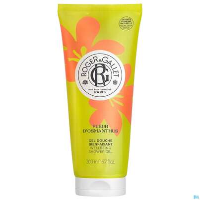 Sie sehen eine Packung Roger & Gallet Fleur D Osmanthus Showergel 200ml, Produktbild: 05 Roger & Gallet Fleur D Osmanthus Showergel 200ml, A-Nr.: 5669742 - 05