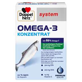 Doppelherz system OMEGA-3 KONZENTRAT, A-Nr.: 3448528 - 01
