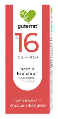 Sie sehen eine Packung Guterrat Nr. 16 Herz- und Kreislauf Tropfen, Produktbild: 01 Guterrat Nr. 16 Herz- und Kreislauf Tropfen, A-Nr.: 6011677 - 01
