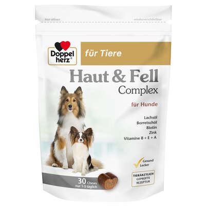 Doppelherz für Tiere Haut &amp; Fell Complex für Hunde, A-Nr.: 5678451 - 01