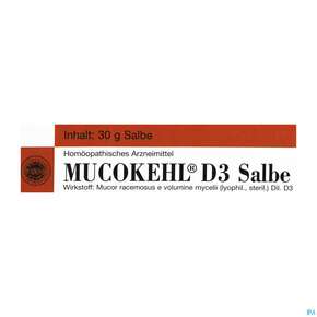 Mucokehl Salbe D3 30g, A-Nr.: 0962549 - 01