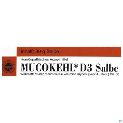 Mucokehl Salbe D3 30g, A-Nr.: 0962549 - 02