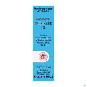 Mucokehl Augentropfen D5 5ml, A-Nr.: 0991278 - 01