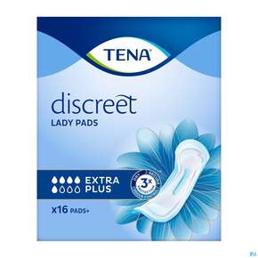 Inkontinenz Tena/lady Discreet Einlage Extra Plus 761662 16st, A-Nr.: 5184105 - 01