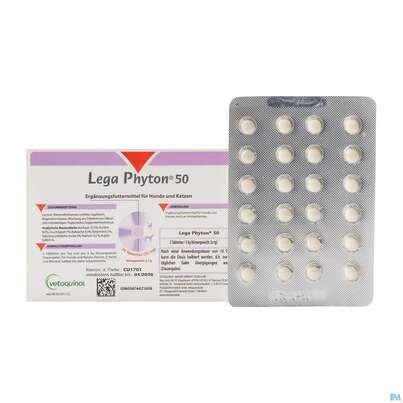 Veterinaerprodukte Legaphyton Tabl 50 24st, A-Nr.: 2027894 - 01