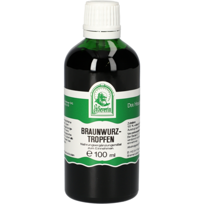 Sie sehen eine Packung BRAUNWURZ TROPFEN 100 ML, Produktbild: 01 BRAUNWURZ TROPFEN 100 ML, A-Nr.: 4878490 - 01
