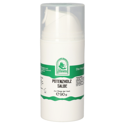 Sie sehen eine Packung POTENZHOLZ SALBE 90 G, Produktbild: 01 POTENZHOLZ SALBE 90 G, A-Nr.: 5703634 - 01