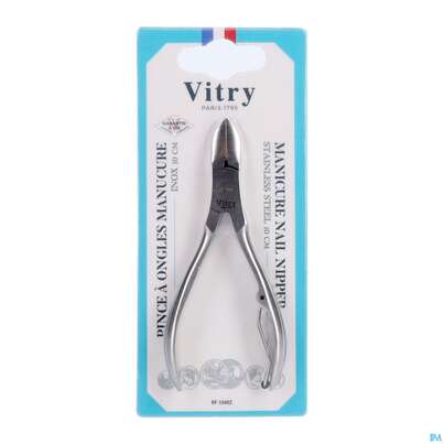 Sie sehen eine Packung Vitry Nagelzange Aus Rostfreiem Edelstahl 10 Cm 1pc, Produktbild: 02 Vitry Nagelzange Aus Rostfreiem Edelstahl 10 Cm 1pc, A-Nr.: 4627730 - 02