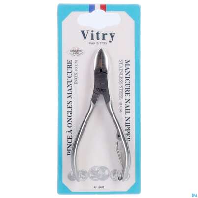 Sie sehen eine Packung Vitry Nagelzange Aus Rostfreiem Edelstahl 10 Cm 1pc, Produktbild: 03 Vitry Nagelzange Aus Rostfreiem Edelstahl 10 Cm 1pc, A-Nr.: 4627730 - 03