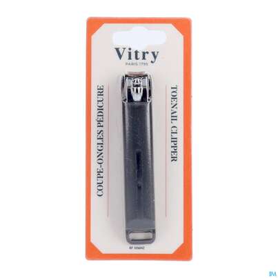 Sie sehen eine Packung Vitry Pediküre Nagelknipser Schwarz 1pc, Produktbild: 03 Vitry Pediküre Nagelknipser Schwarz 1pc, A-Nr.: 4627813 - 03