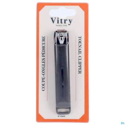 Sie sehen eine Packung Vitry Pediküre Nagelknipser Schwarz 1pc, Produktbild: 04 Vitry Pediküre Nagelknipser Schwarz 1pc, A-Nr.: 4627813 - 04