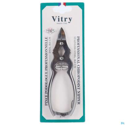 Sie sehen eine Packung Vitry Podologische Zange, Rostfrei 1pc, Produktbild: 03 Vitry Podologische Zange, Rostfrei 1pc, A-Nr.: 4633297 - 03