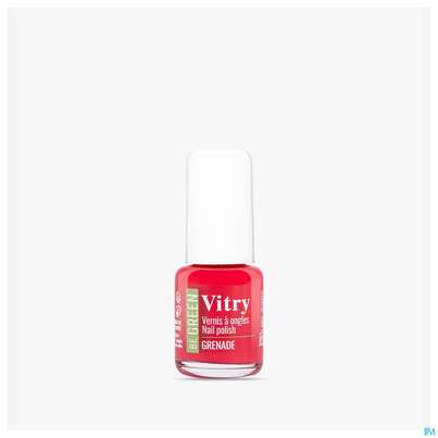 Sie sehen eine Packung Vitry Vitry Nagellacke: Be Green 018 Grenade 6ml, Produktbild: 05 Vitry Vitry Nagellacke: Be Green 018 Grenade 6ml, A-Nr.: 5396698 - 05