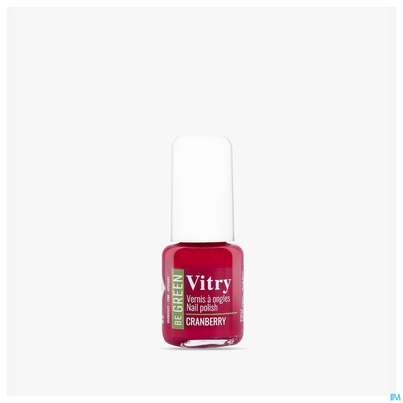 Sie sehen eine Packung Vitry Vitry Nagellacke: Be Green 022 Cranberry 6ml, Produktbild: 05 Vitry Vitry Nagellacke: Be Green 022 Cranberry 6ml, A-Nr.: 5396735 - 05