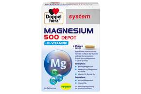 Doppelherz system Magnesium 500 DEPOT + B-Vitamine, A-Nr.: 6008735 - 01