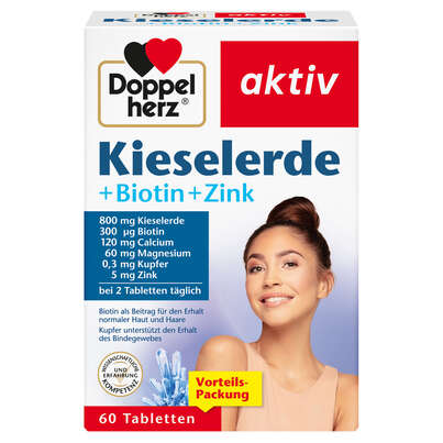 Doppelherz Kieselerde + Biotin + Zink, A-Nr.: 3821217 - 01