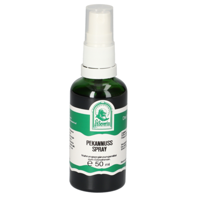 Sie sehen eine Packung PEKANNUSS SPRAY 50 ML, Produktbild: 01 PEKANNUSS SPRAY 50 ML, A-Nr.: 5902871 - 01