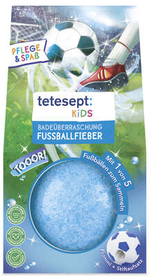 Sie sehen eine Packung TETESEPT Kids BÜ Fußballfieber 1St., Produktbild: 01 TETESEPT Kids BÜ Fußballfieber 1St., A-Nr.: 6118174 - 01