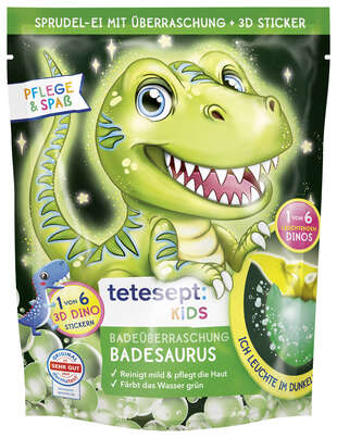 TETESEPT KIDS BÜ Badesaurus 1ST, A-Nr.: 6117648 - 01