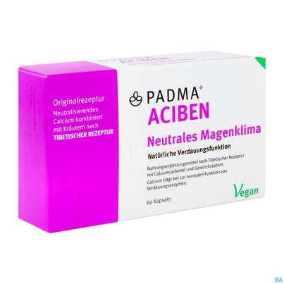 Padma Kapseln Aciben Magenbalance 60st, A-Nr.: 4730250 - 02