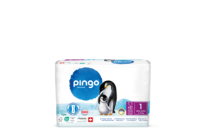Bio Windeln Nr.1 New Born 2-5kg Pinguin – Pingo Swiss, A-Nr.: 4559514 - 01