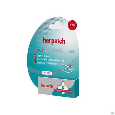 Sie sehen eine Packung Herpatch Bei Fieberblasen Serum 5ml, Produktbild: 02 Herpatch Bei Fieberblasen Serum 5ml, A-Nr.: 3943305 - 02
