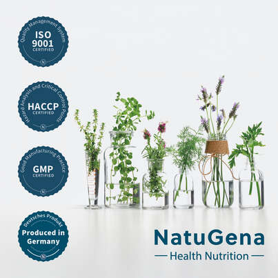 Sie sehen eine Packung NatuGena Mariendistel 500, Produktbild: 05 NatuGena Mariendistel 500, A-Nr.: 6110379 - 05