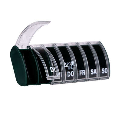 APOfit Wochendispenser 1 Dosierer Box grün, A-Nr.: 5965044 - 02