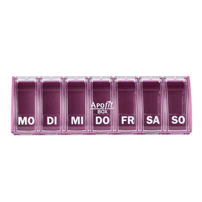 APOfit Wochendispenser 1 Dosierer Box flieder, A-Nr.: 5965038 - 01
