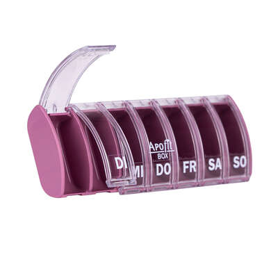 APOfit Wochendispenser 1 Dosierer Box flieder, A-Nr.: 5965038 - 02
